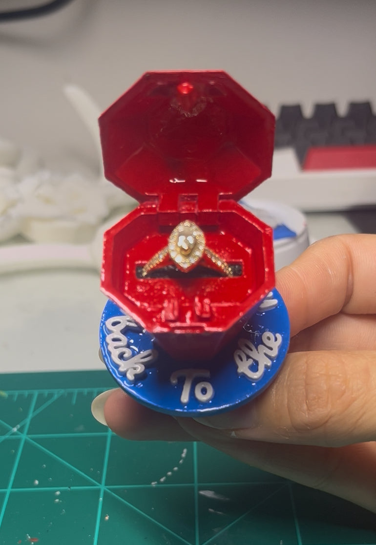 Ring Pop Engagement Ring Box – Proposal Gift