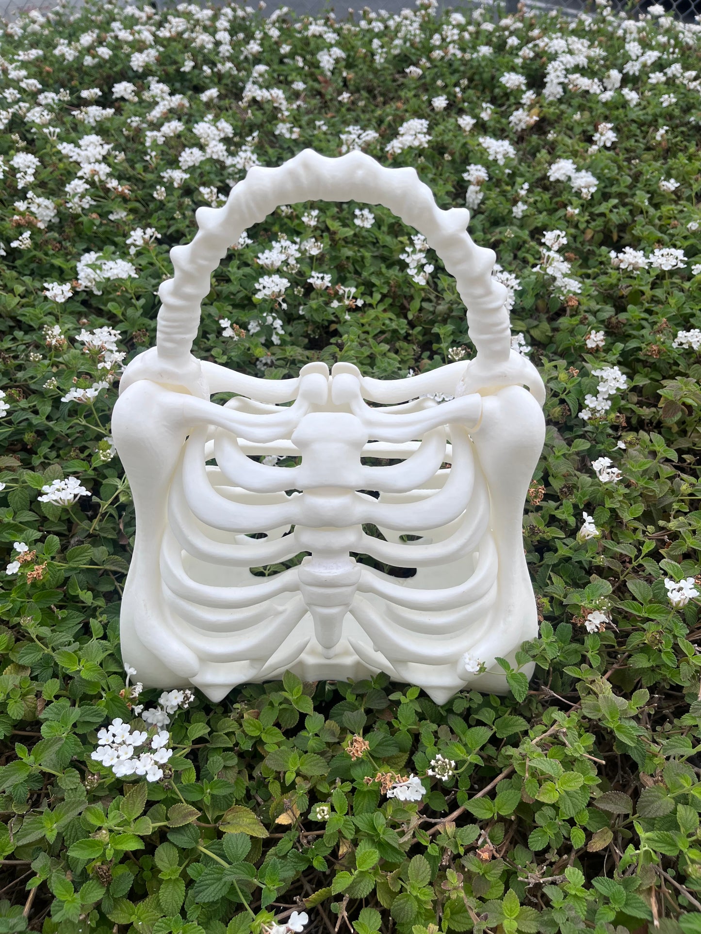 Skeleton Ribcage Bag – Spooky Chic Halloween Accessory