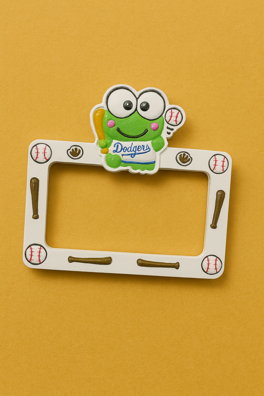 Keroppi Badge Holder – Dodgers Inspired