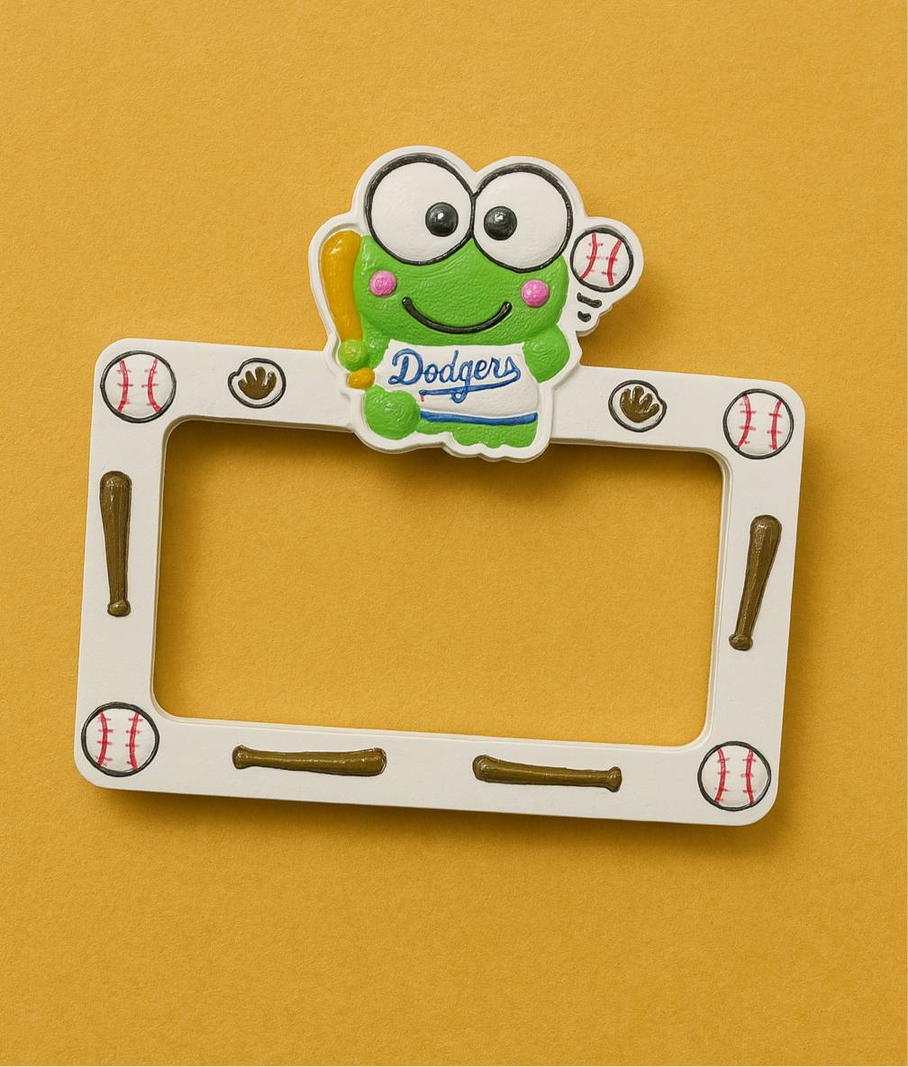 Keroppi Badge Holder – Dodgers Inspired