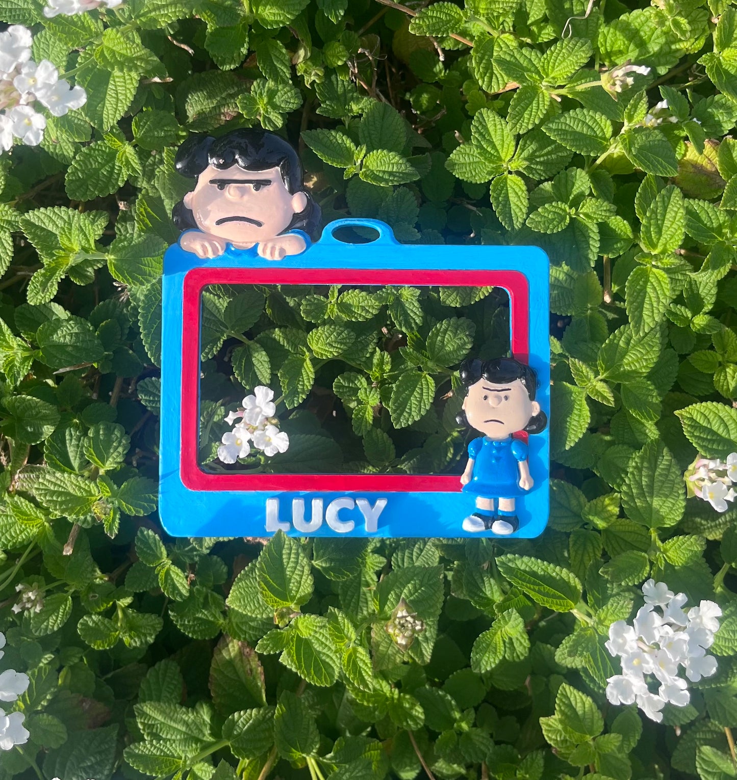Moody Lucy – Peanuts Inspired Badge Holder