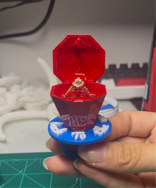 Ring Pop Engagement Ring Box – Proposal Gift